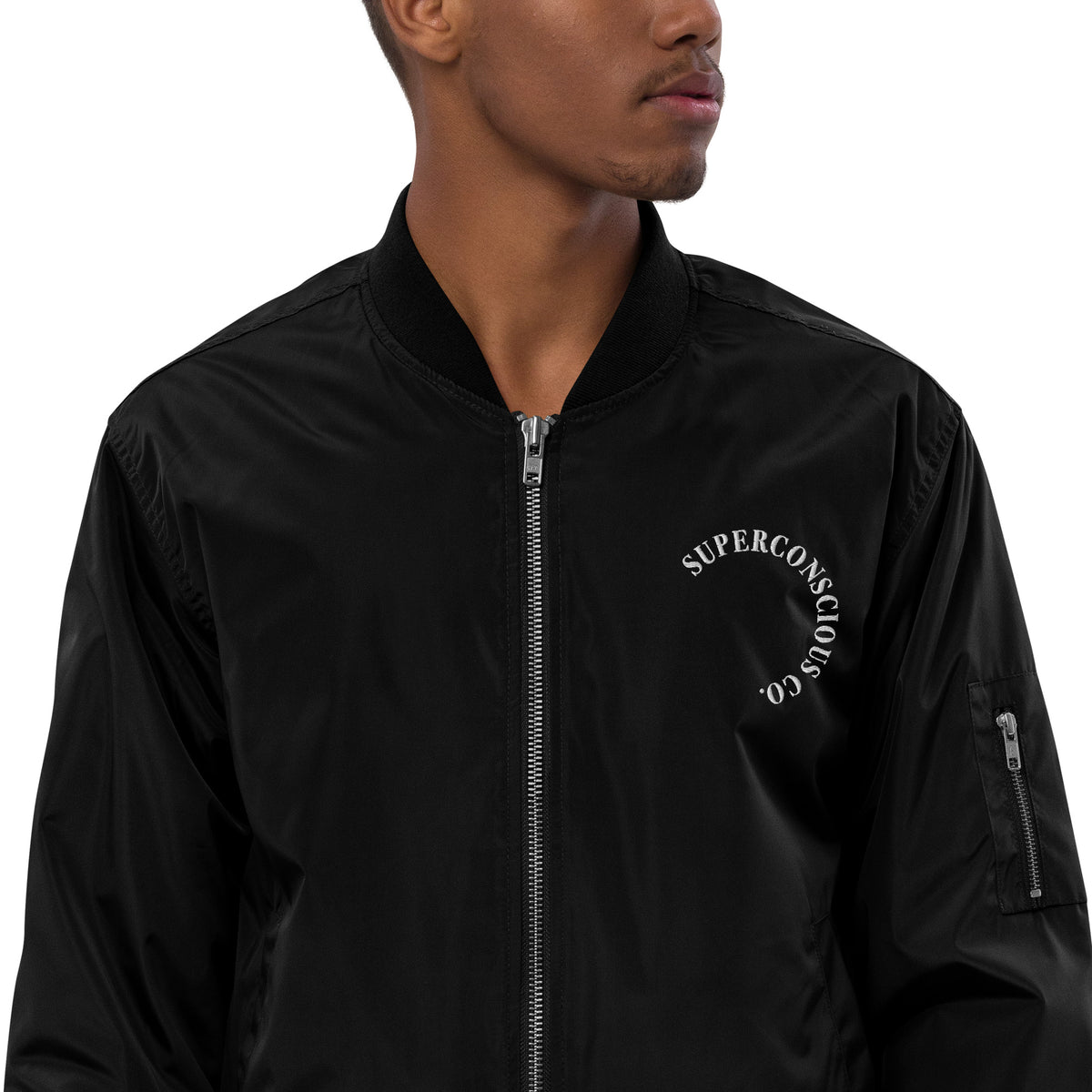 Premium Recycled Bomber Jacket By SuperConsciousCo. image 0