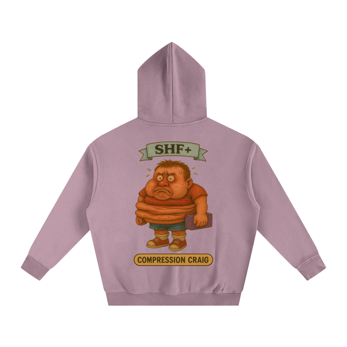 SHF+ Compression Craig Oversize Fleeced Hoodie image 2