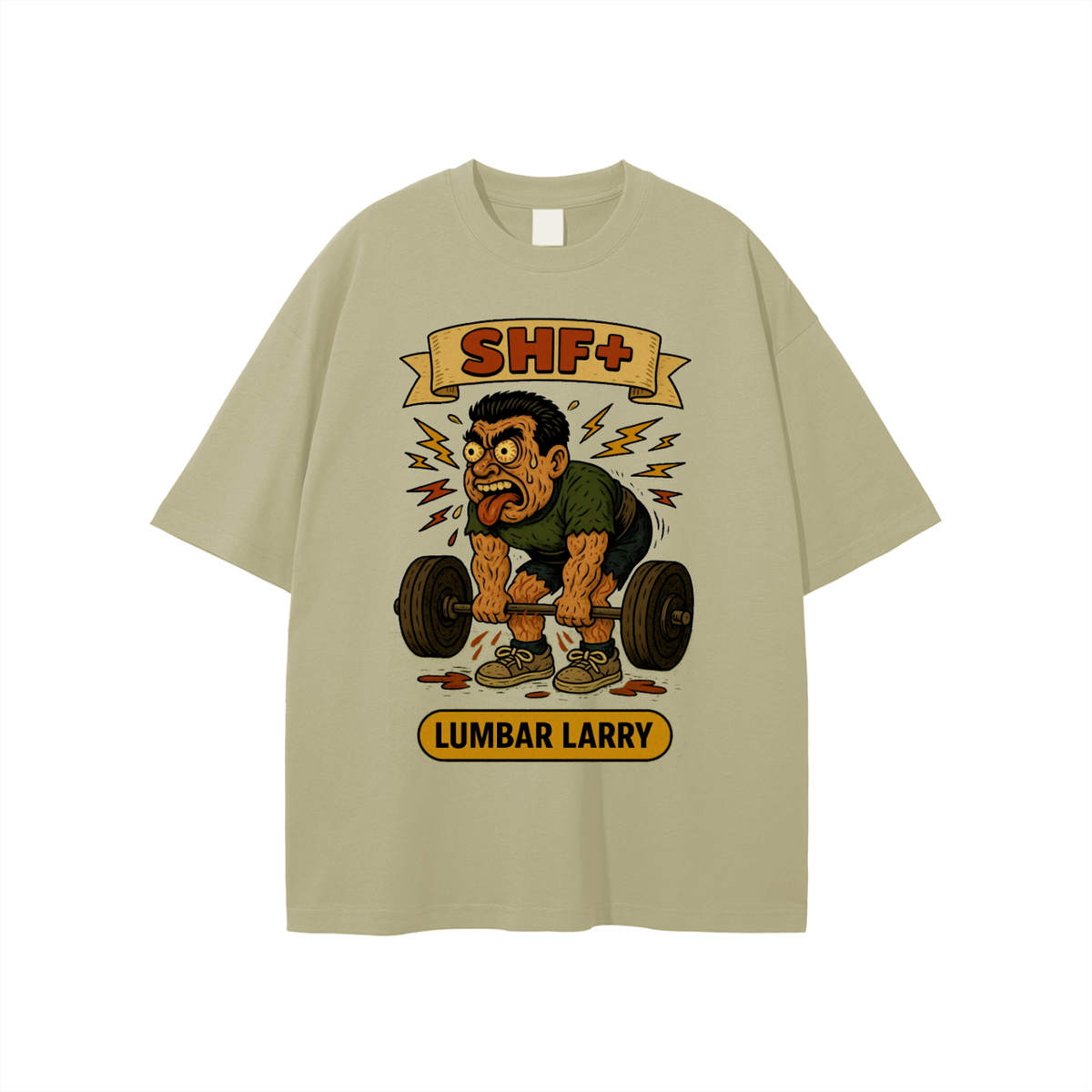 SHF+ Lumbar Larry Unisex T-shirt image 26