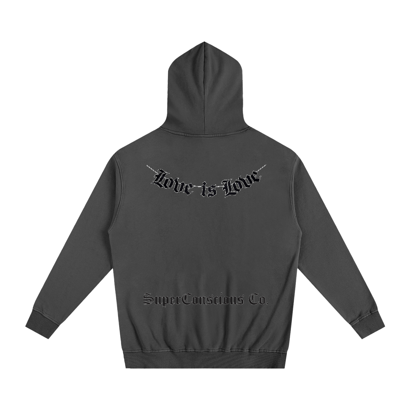 Love is Love Oversized Hoodie image 3
