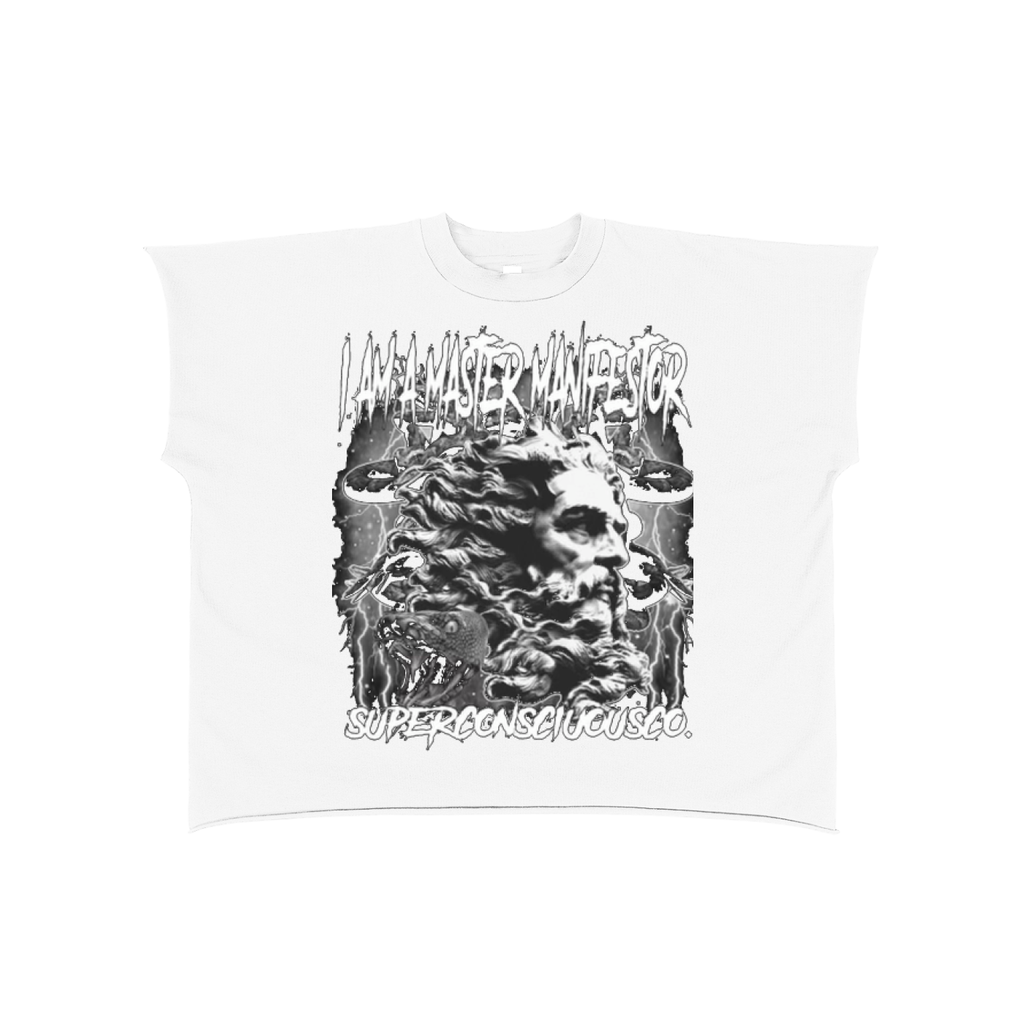 Master Manifestor Raw Edge Boxy Non-Shrink T-Shirt image 0