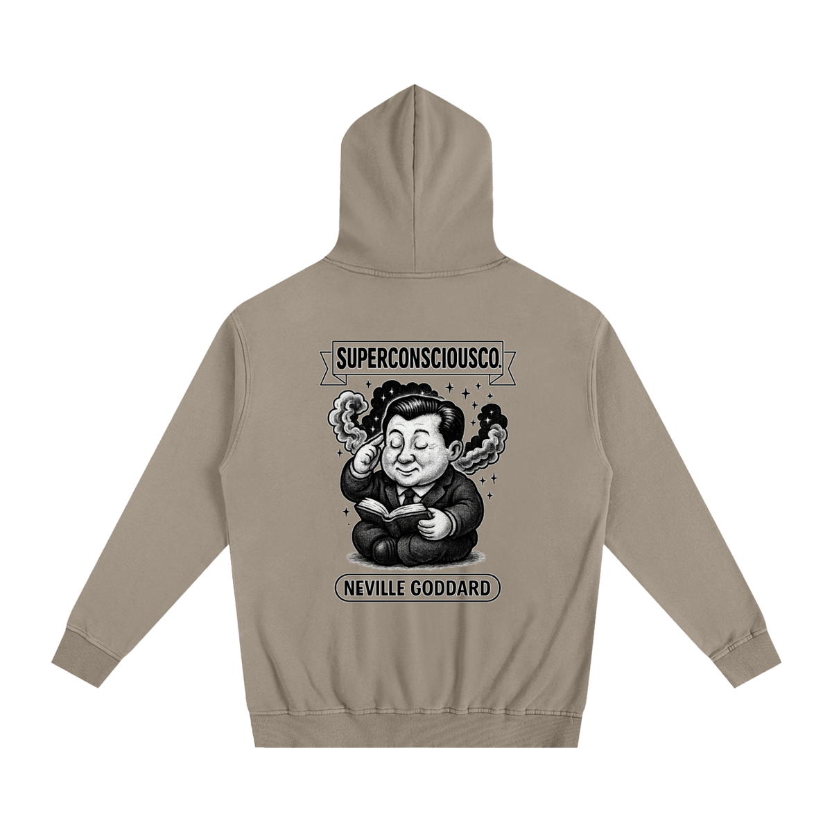 Neville Goddard Meditate Oversized Hoodie image 9
