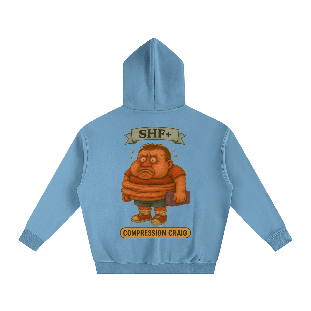 SHF+ Compression Craig Oversize Fleeced Hoodie image 13