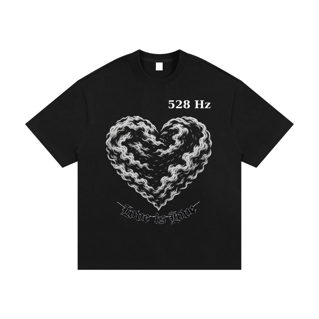 Hearts & 432Hz Cotton T-Shirt image 2