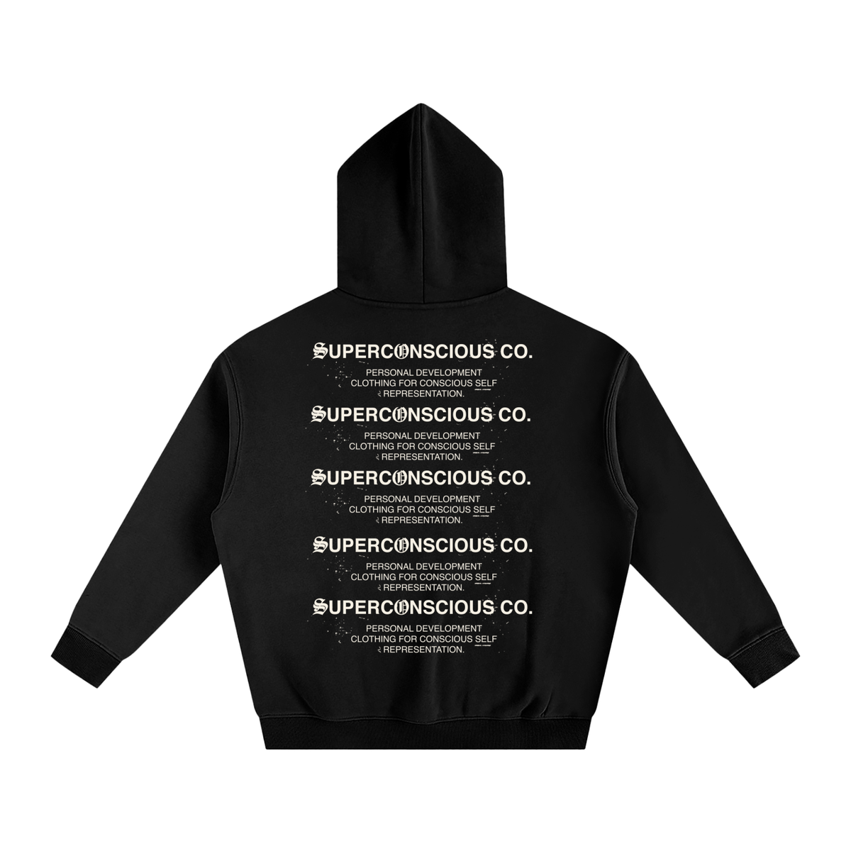 Key to Manifesting Oversize Fleeced Hoodie image 8