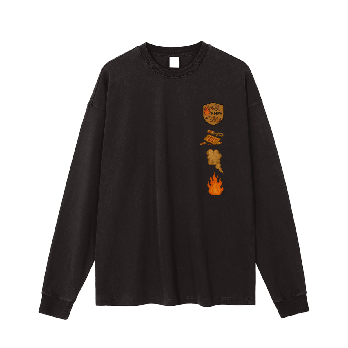 SHF+ Two a Day Tony Enzyme Washed Long Sleeve T-shirt image 11