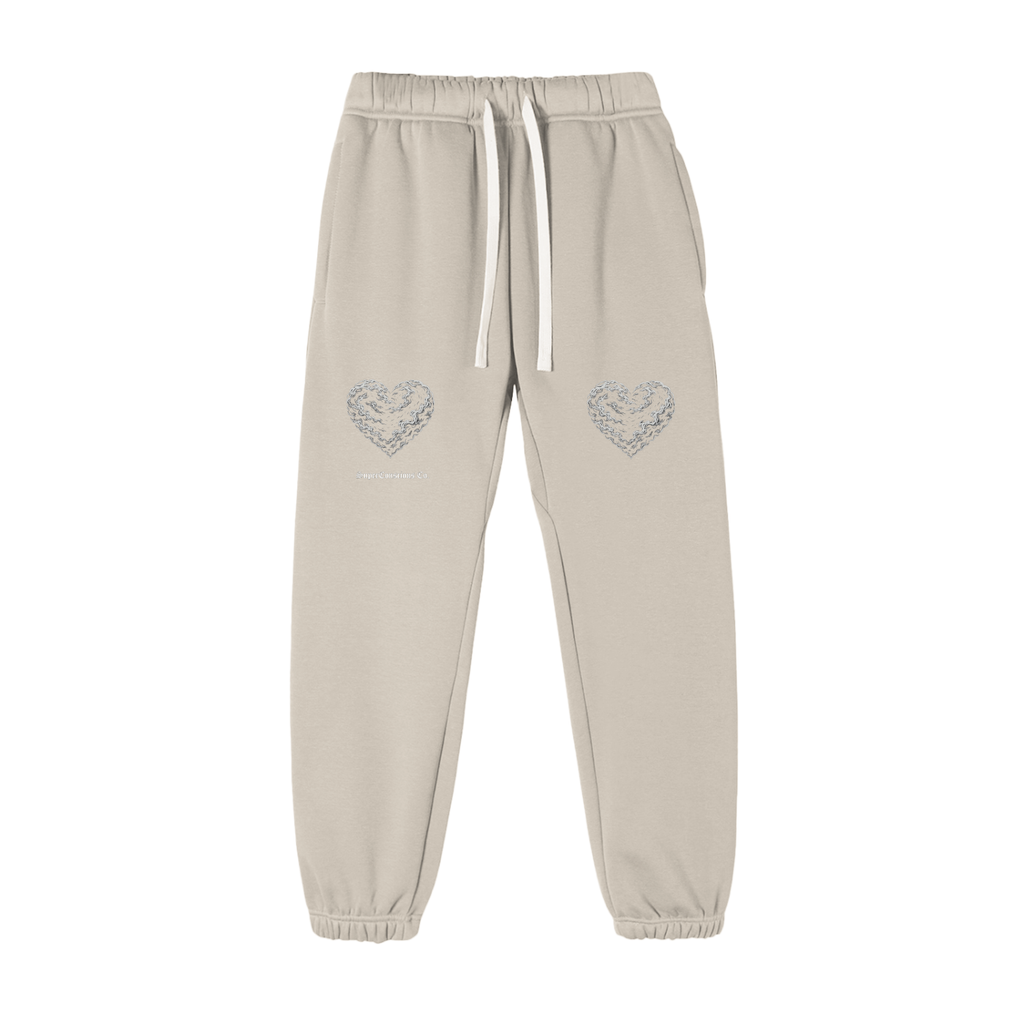 Hearts Fleece Sweatpants image 3