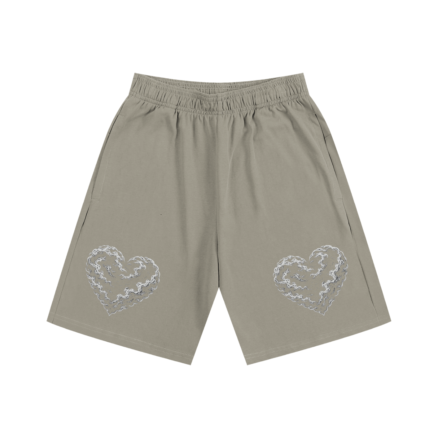 Hearts Heavyweight Cotton Shorts image 21