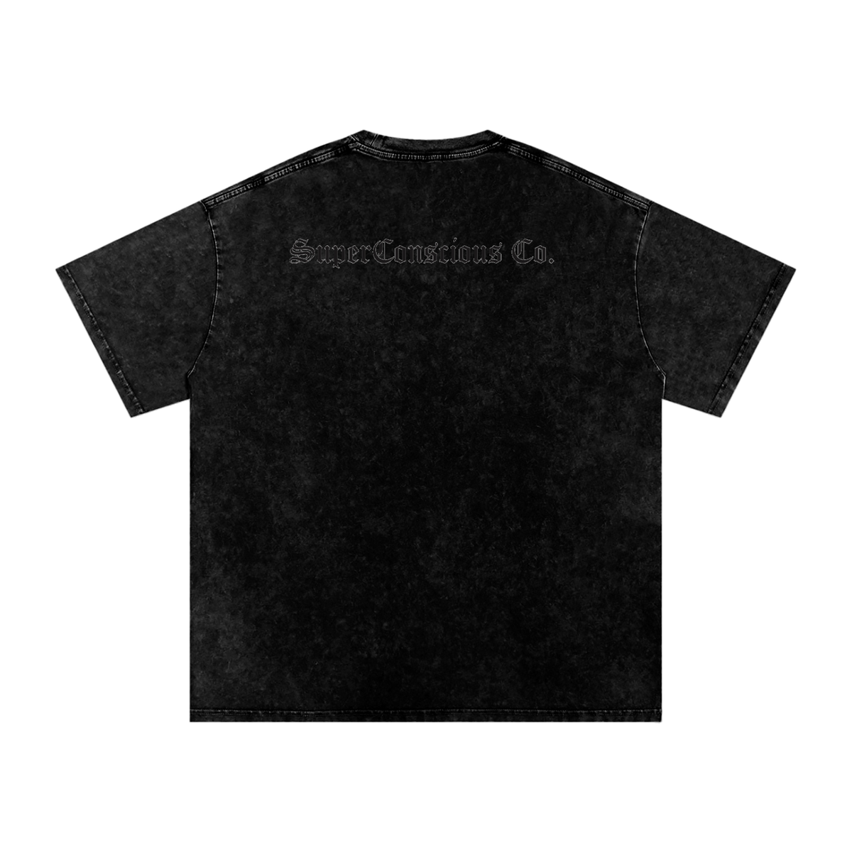 Source imagination Tour Acid Wash Oversize T-Shirt - 250 GSM image 5