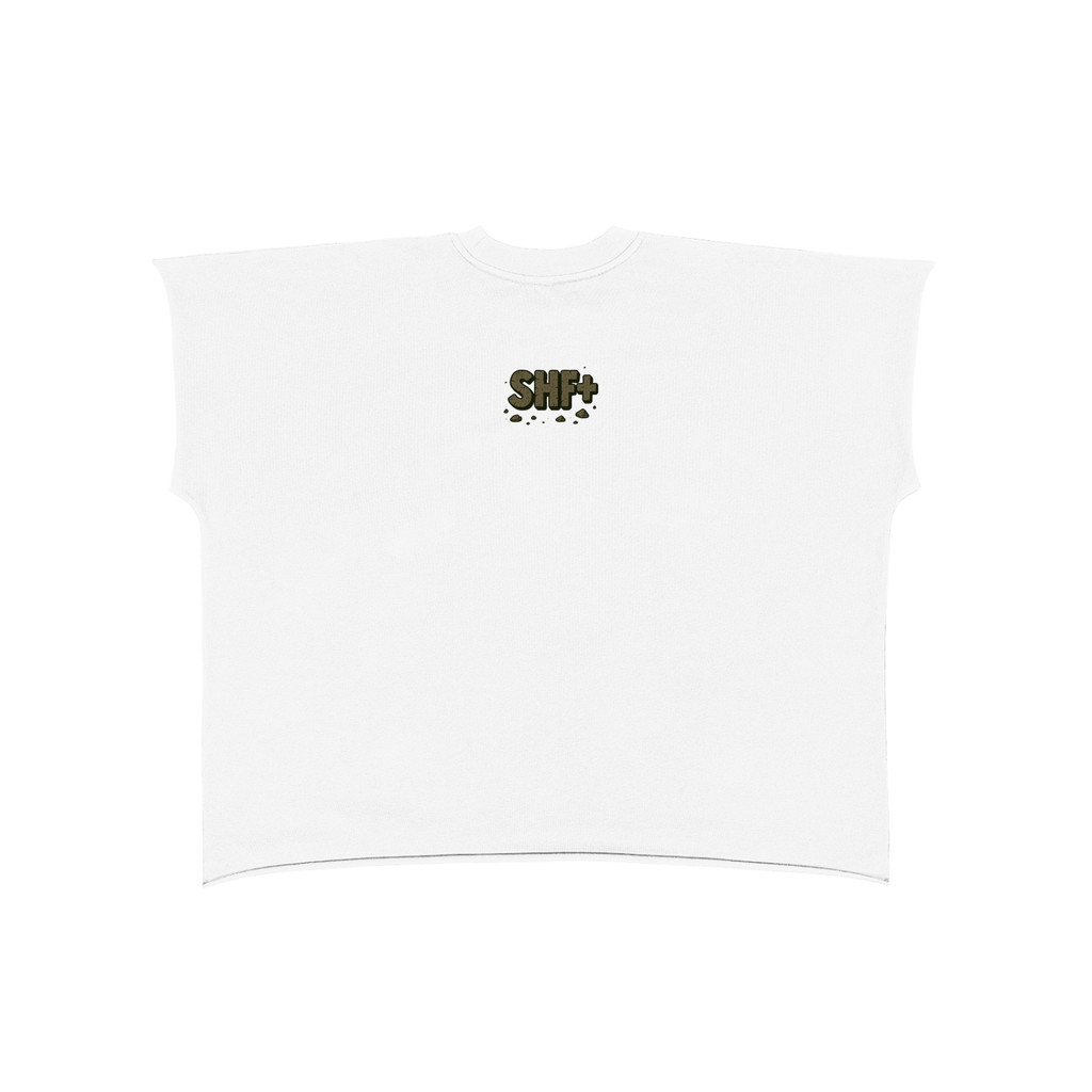 SHF+ Ossified Oscar Raw Edge Boxy Non-Shrink T-Shirt image 5