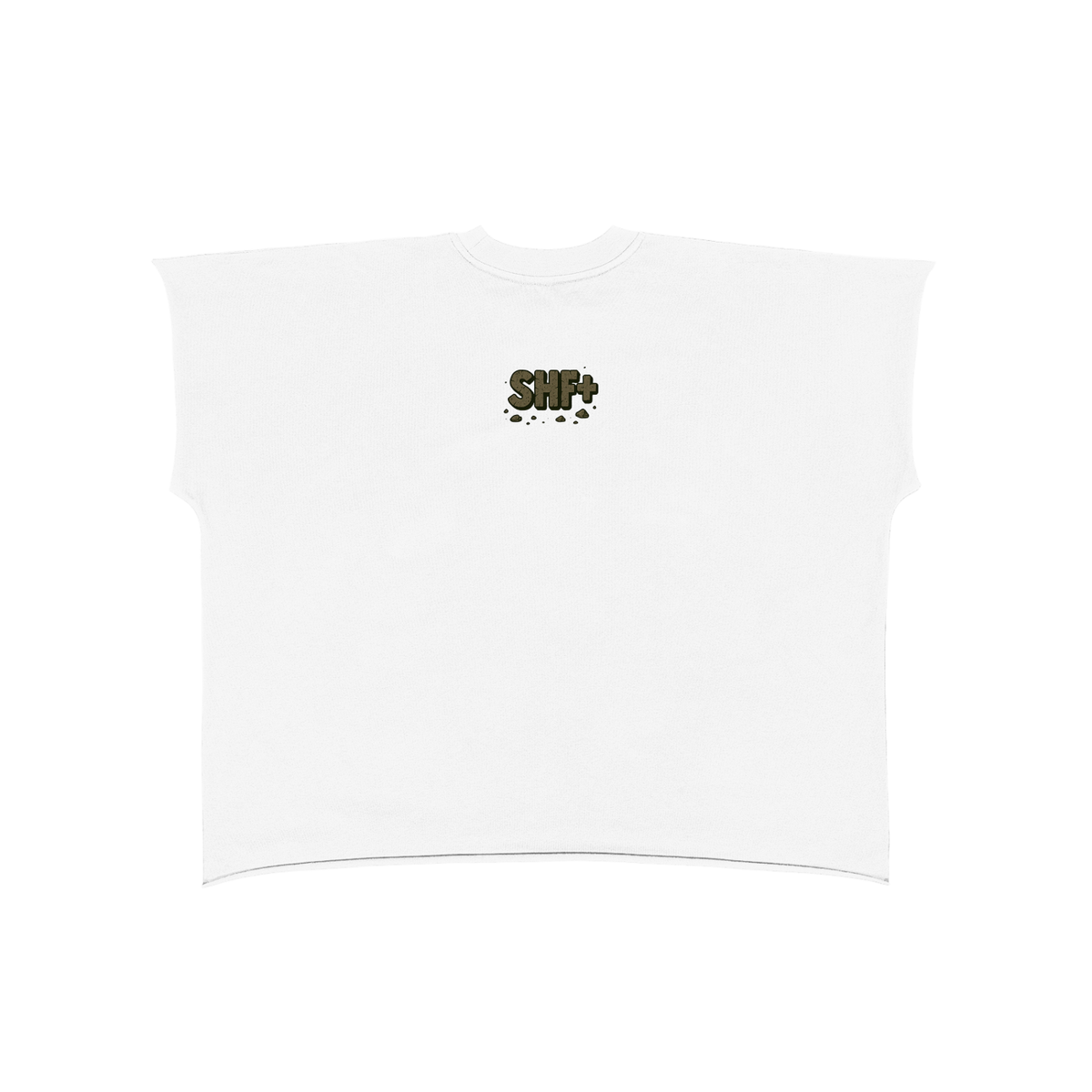 SHF+ Ossified Oscar Raw Edge Boxy Non-Shrink T-Shirt image 5
