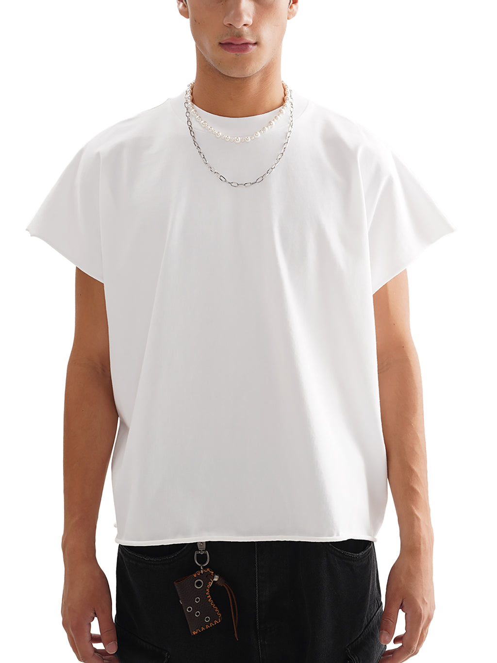432  528 963 Hz Raw Edge Boxy Non-Shrink T-Shirt image 7