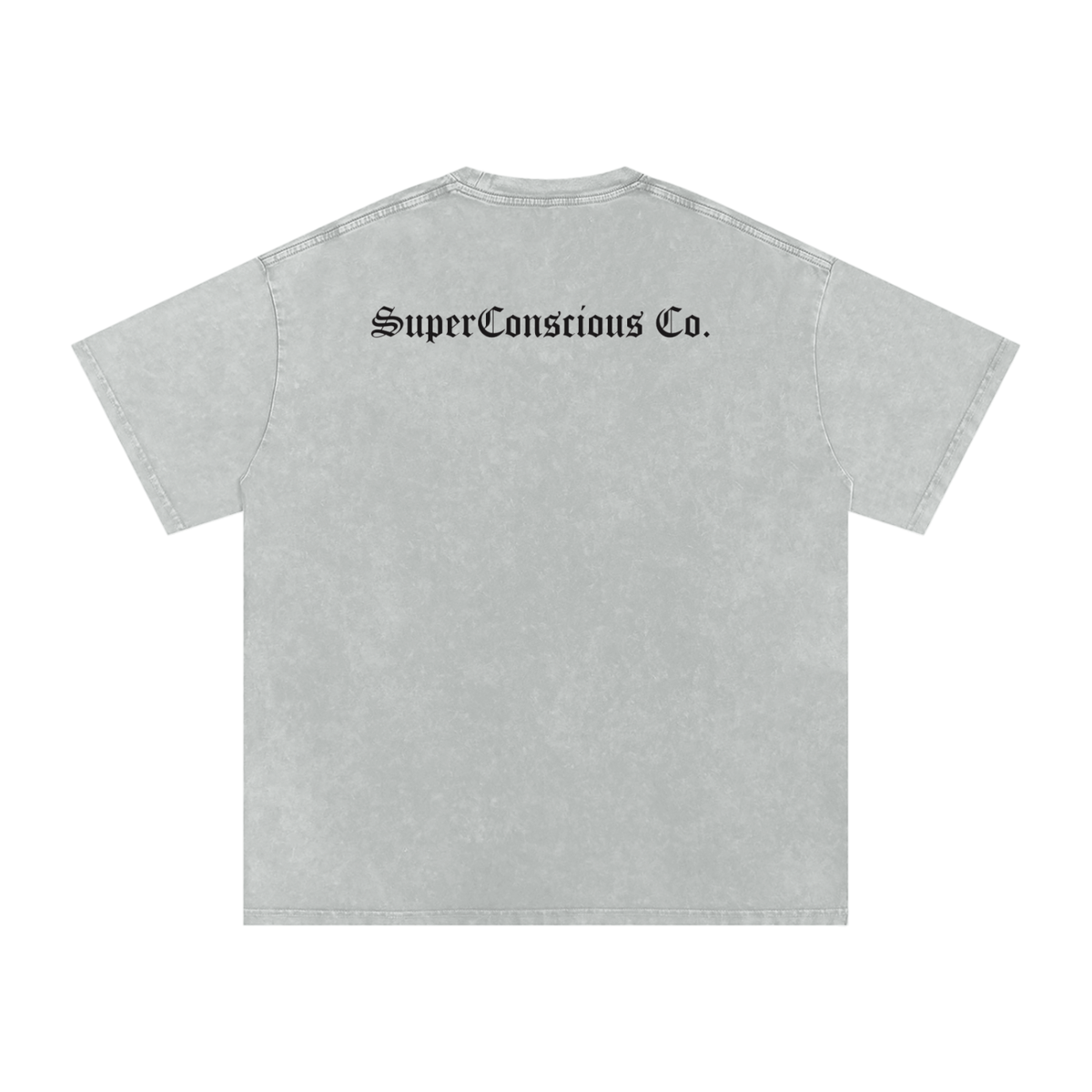 Source imagination Tour Acid Wash Oversize T-Shirt - 250 GSM image 3