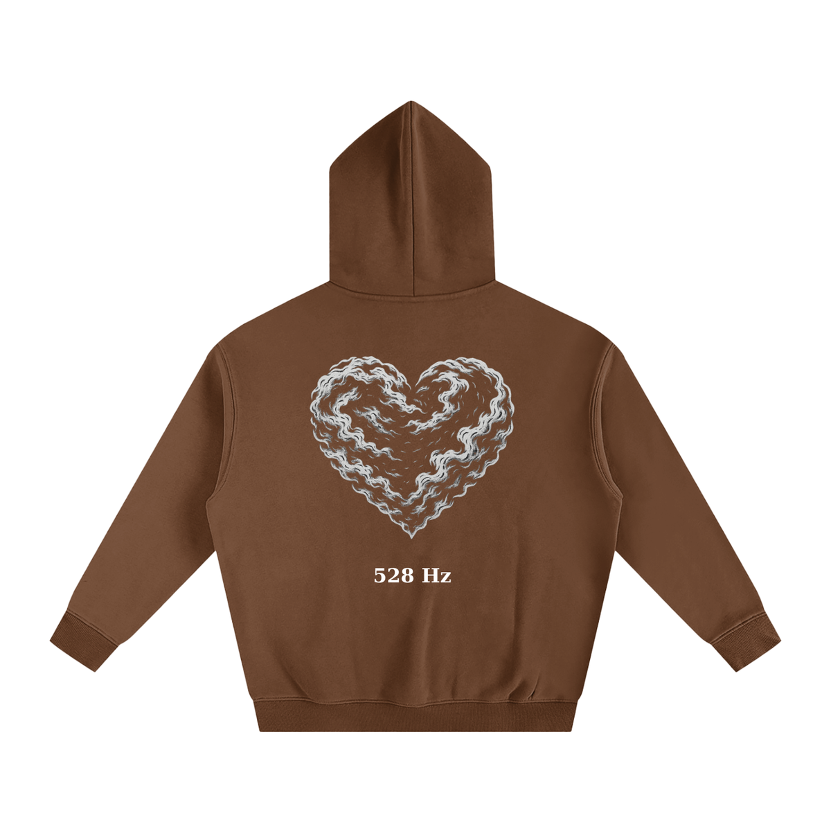 Hearts & 432Hz Oversize Fleeced Hoodie image 16