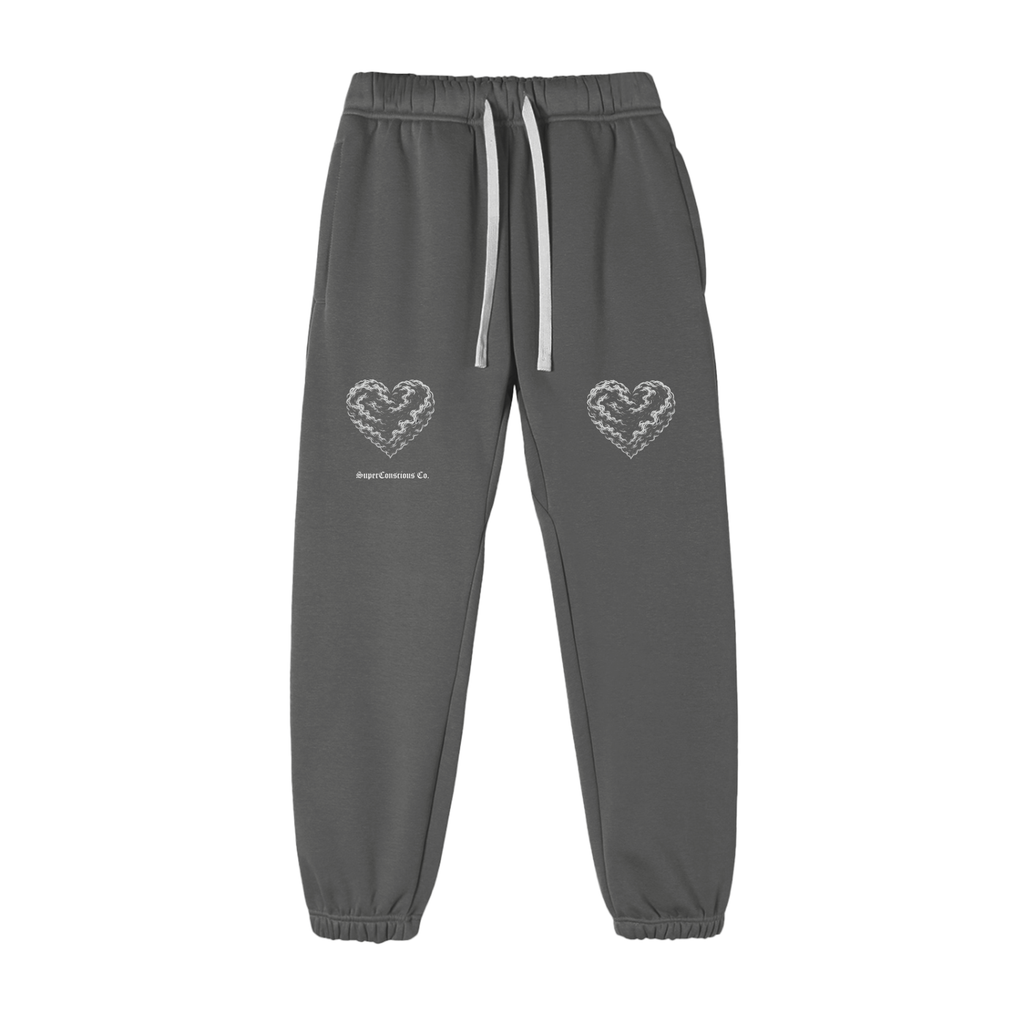 Hearts Fleece Sweatpants image 15
