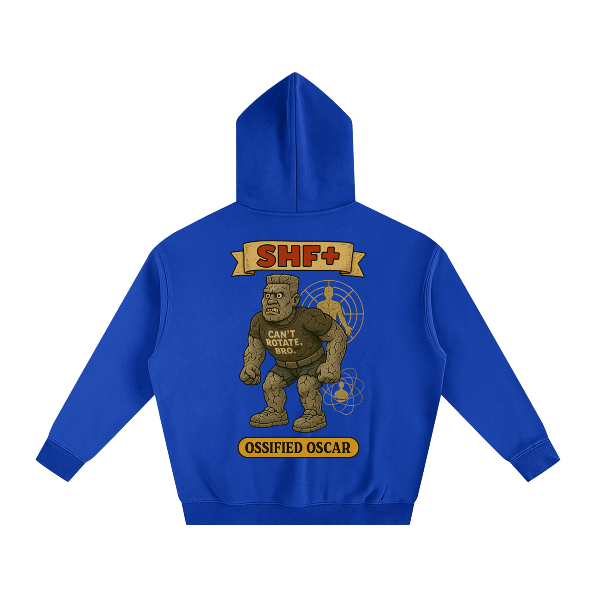 SHF+ Ossified Oscar Oversize Fleeced Hoodie image 8