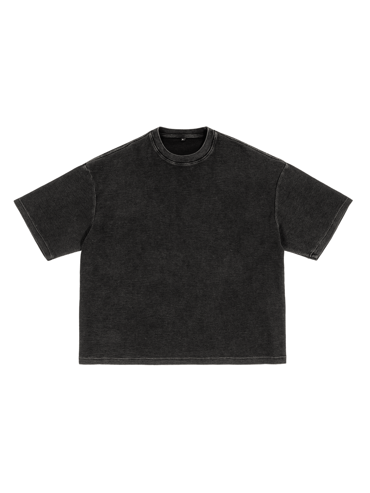SuperConsciousCo. Waffle-Texture Washed Boxy T-Shirt image 2