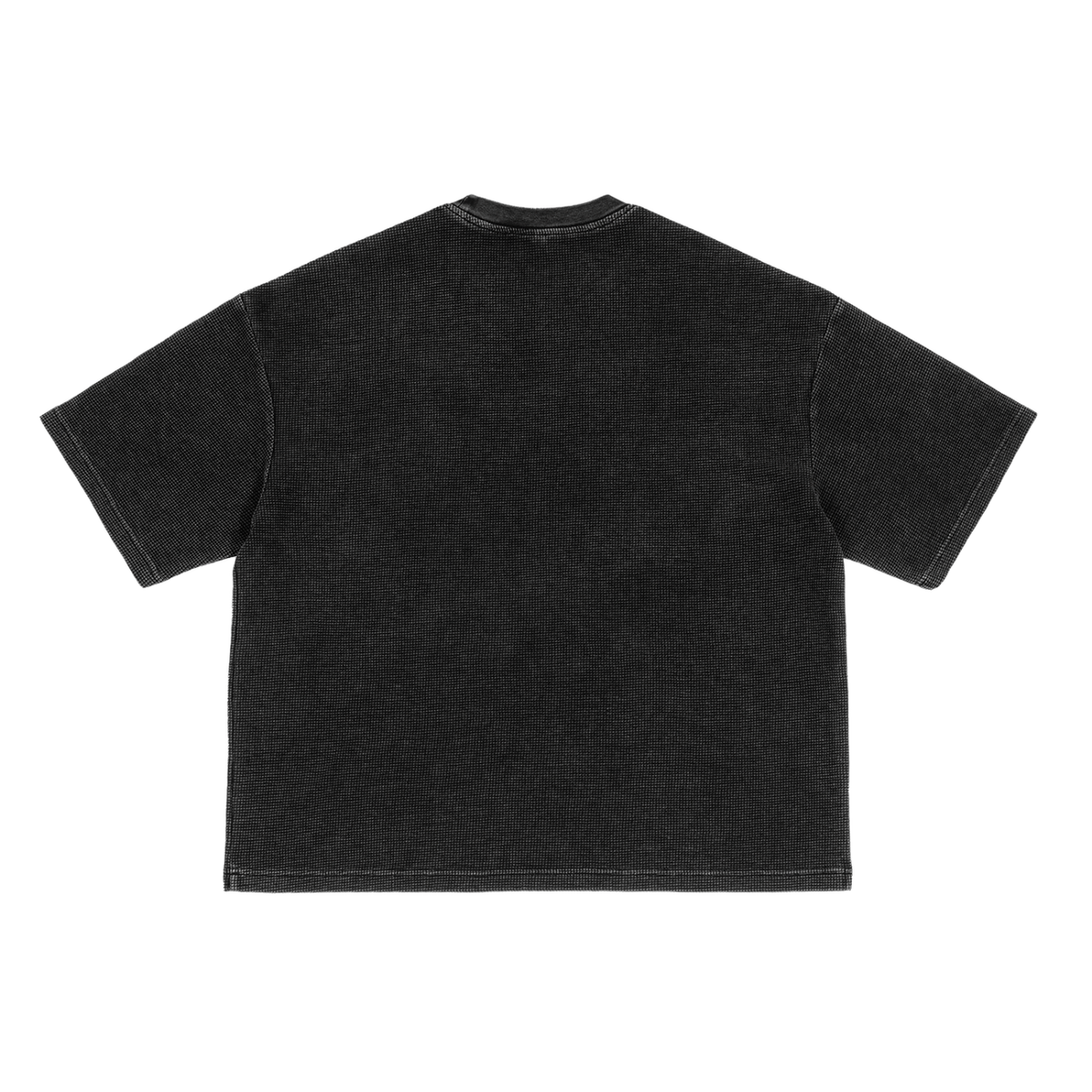 SCCS Waffle-Texture Washed Boxy T-Shirt image 1