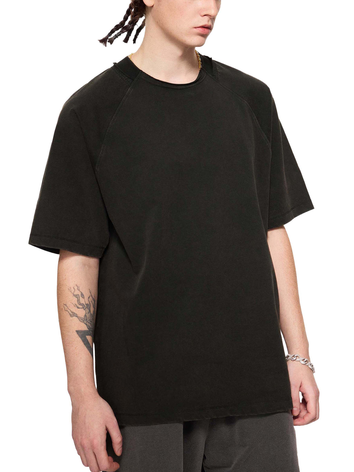 Fearless Vintage Washed Raglan Cotton T-Shirt image 7