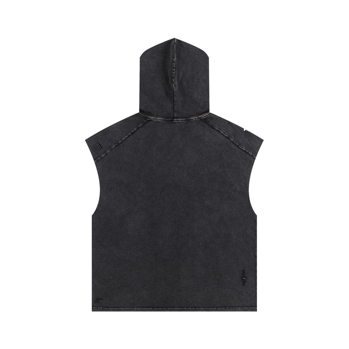 Snow Washed Boxy Hooded Tank Top image 1