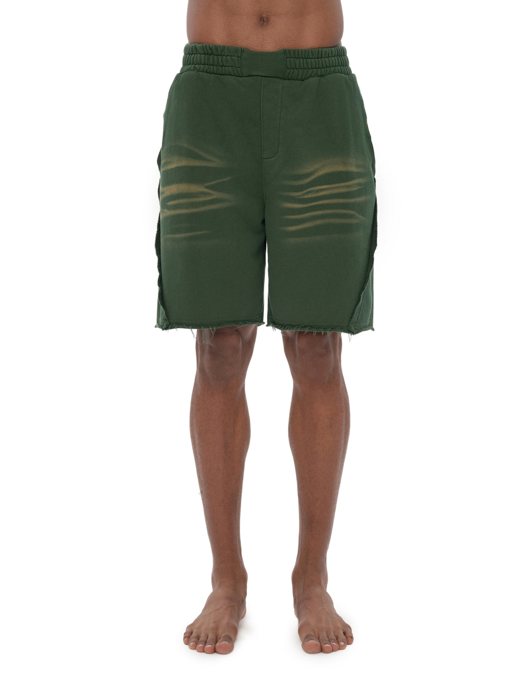 Classic Heavyweight  Vintage Washed  Tiger Stripes Short Pants - 360 GSM image 4