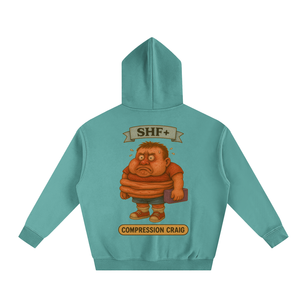 SHF+ Compression Craig Oversize Fleeced Hoodie image 6