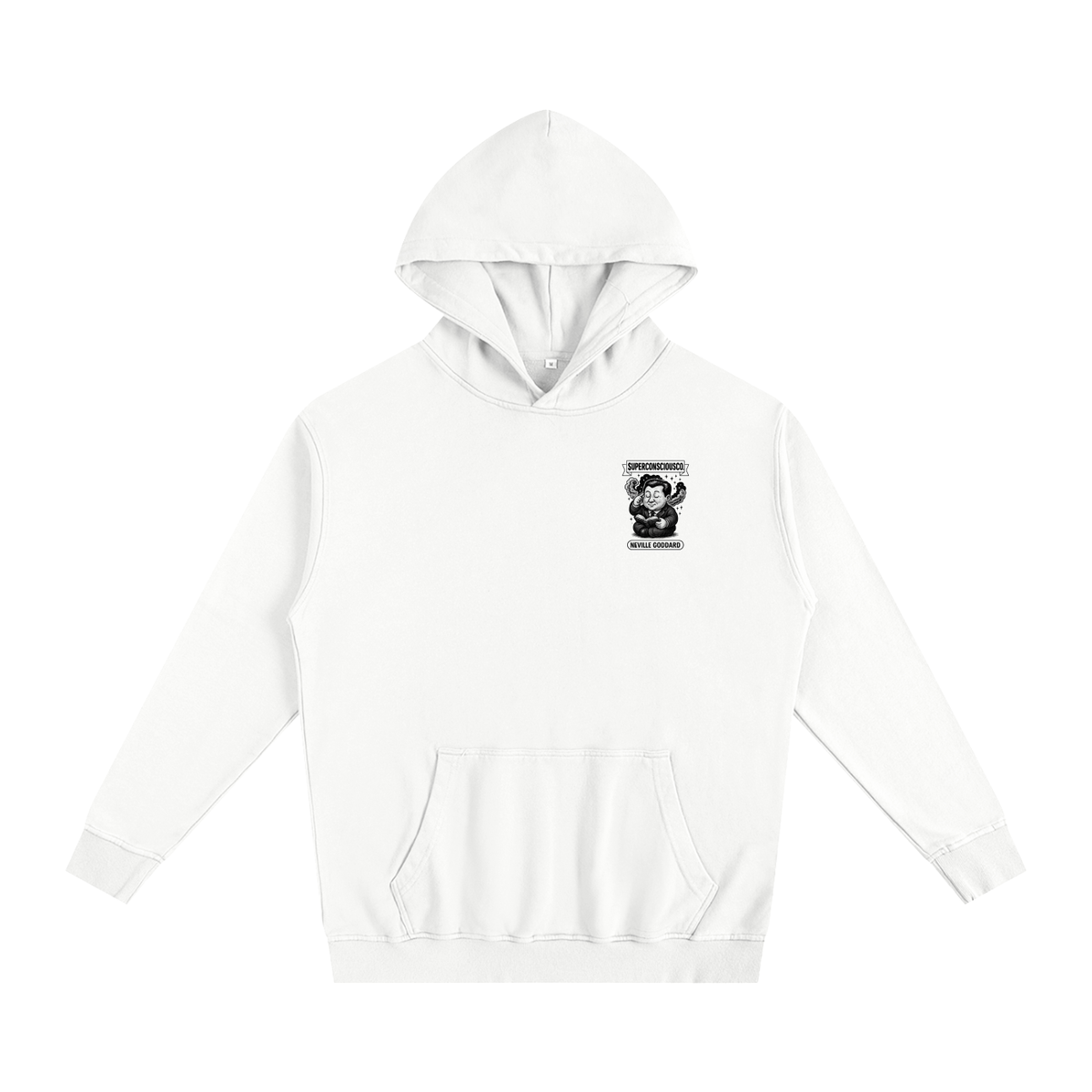 Neville Goddard Meditate Oversized Hoodie image 3
