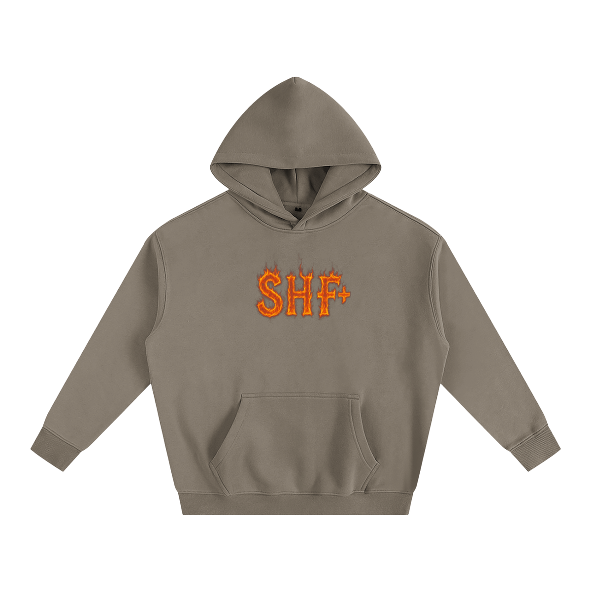 SHF+ On Fire Oversize Fleeced Hoodie image 11