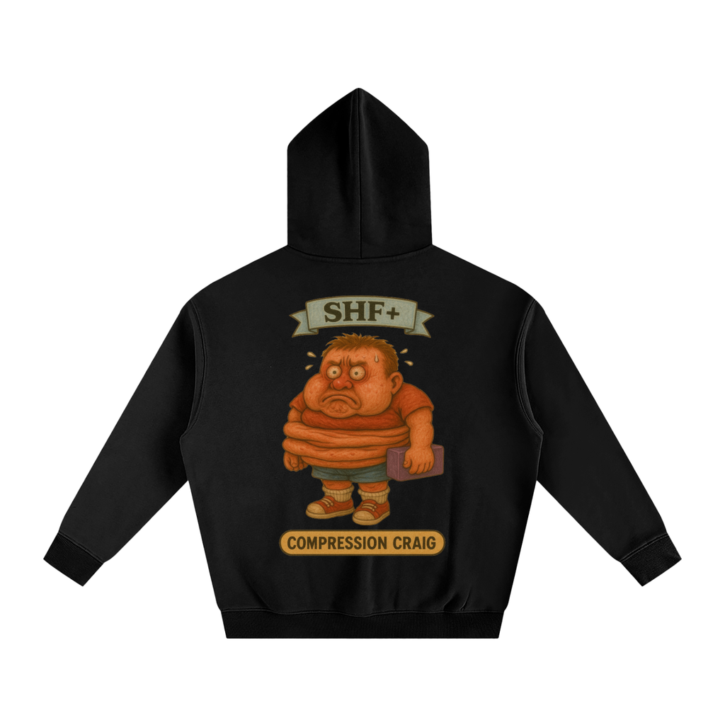 SHF+ Compression Craig Oversize Fleeced Hoodie image 8