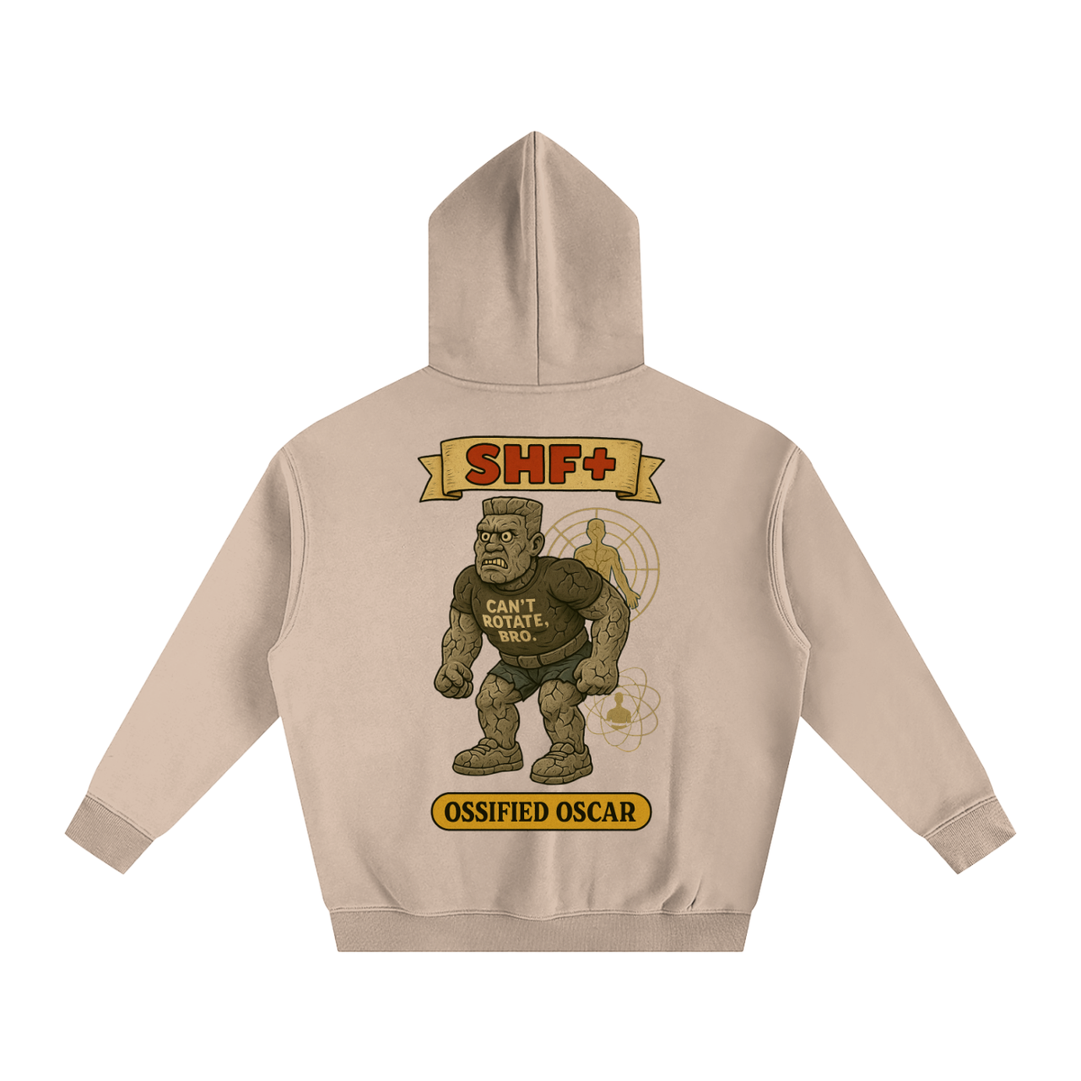 SHF+ Ossified Oscar Oversize Fleeced Hoodie image 7