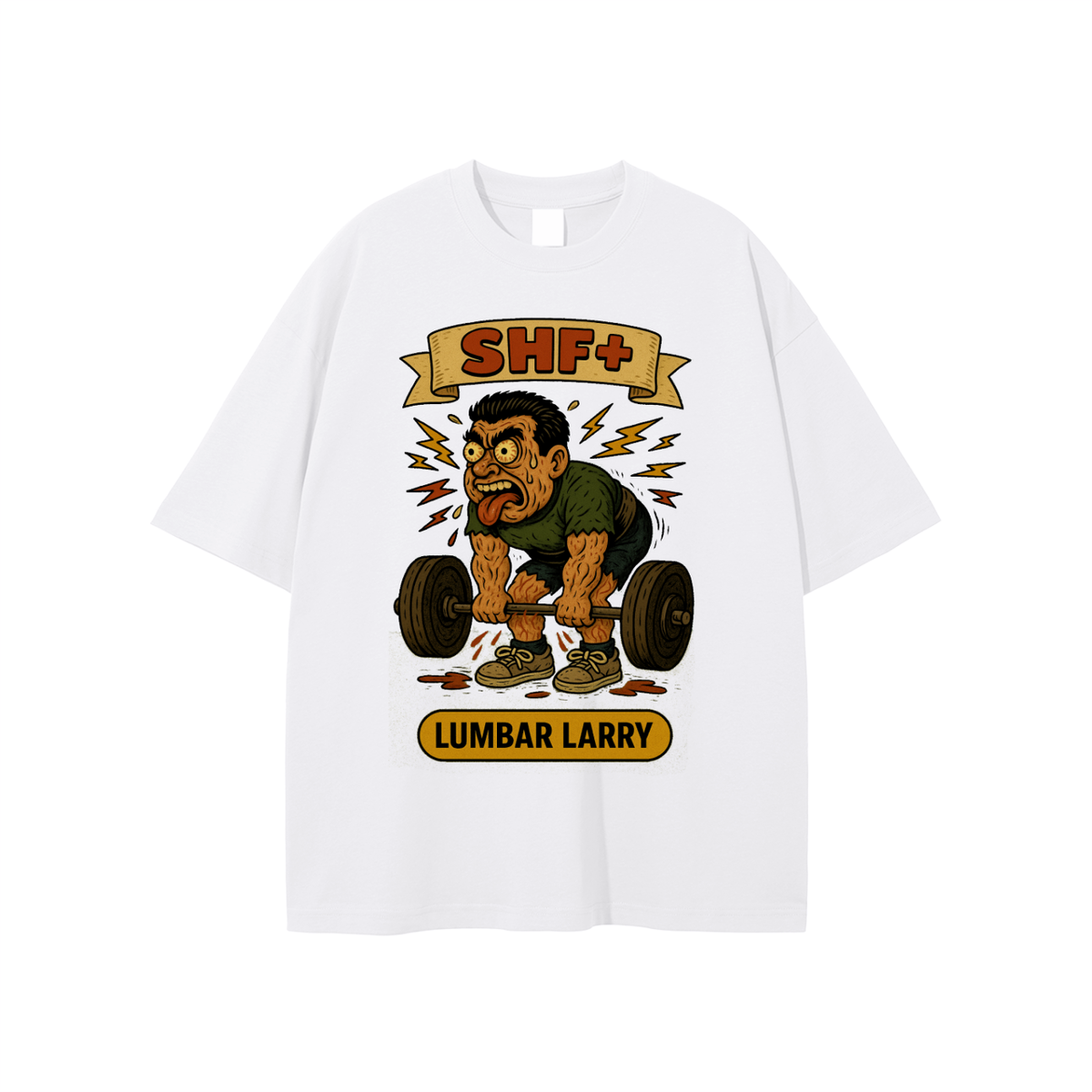 SHF+ Lumbar Larry Unisex T-shirt image 3
