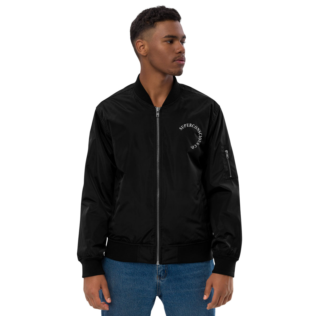 Premium Recycled Bomber Jacket By SuperConsciousCo. image 4