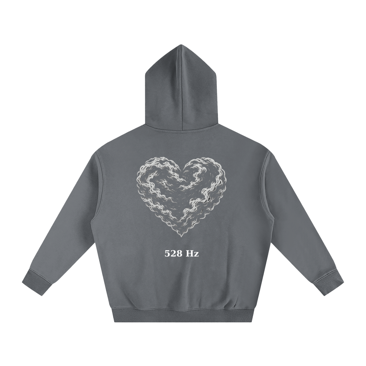 Hearts & 432Hz Oversize Fleeced Hoodie image 14