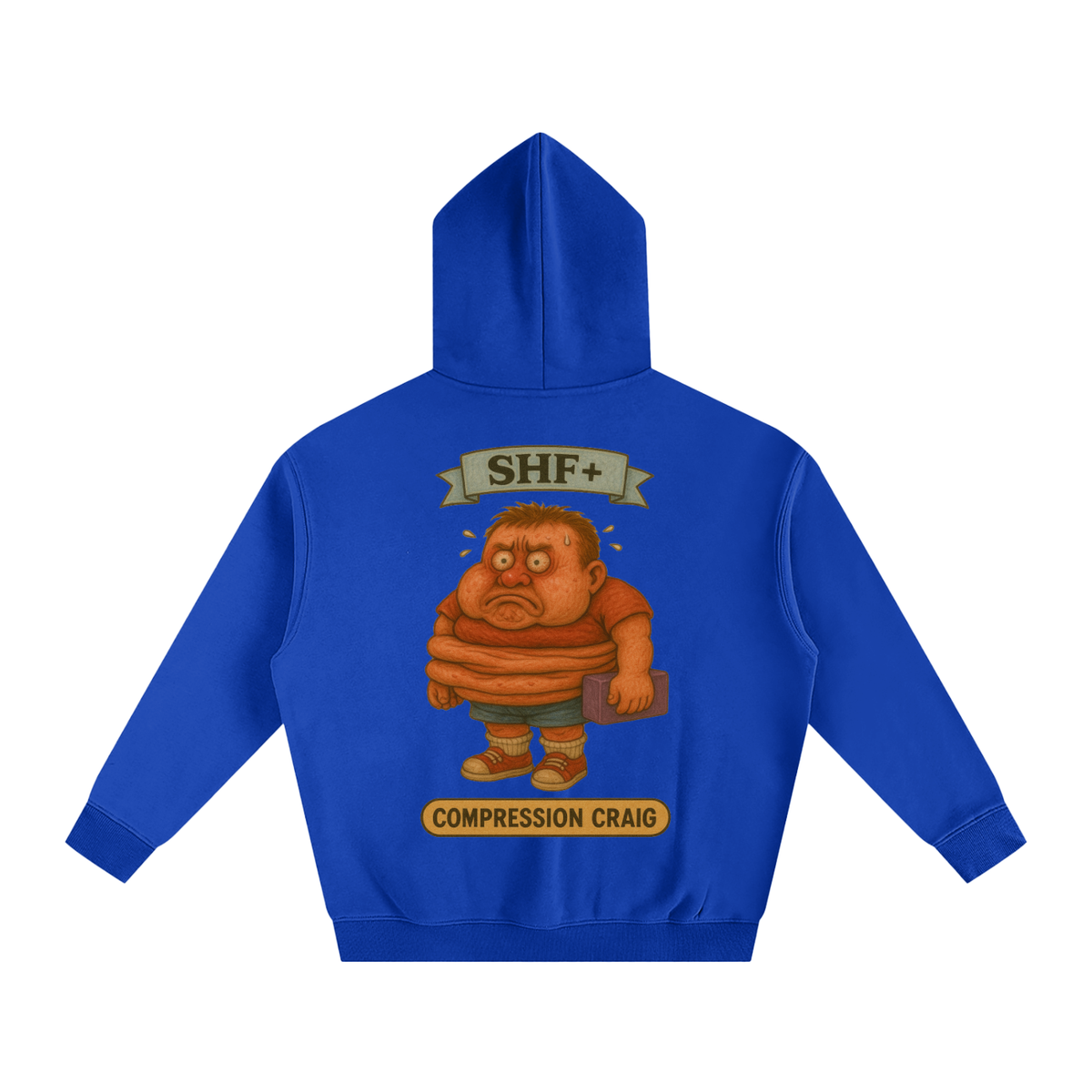 SHF+ Compression Craig Oversize Fleeced Hoodie image 1