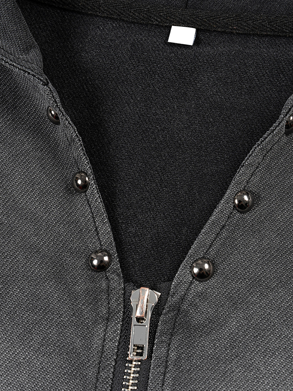 Vintage Washed Zip-Up Hooded Tank Top image 4