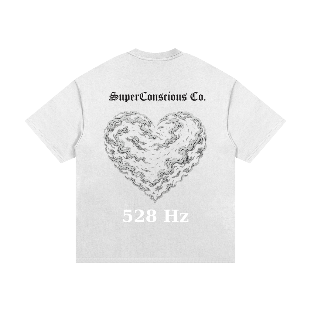 Hearts & 432Hz Cotton T-Shirt image 1
