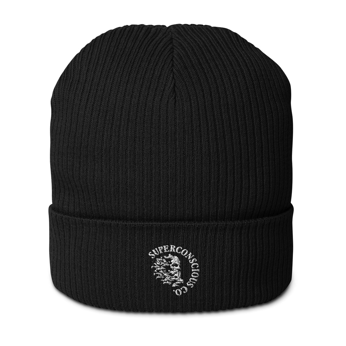 Super Organic Ribbed Beanie Classic Logo image 3