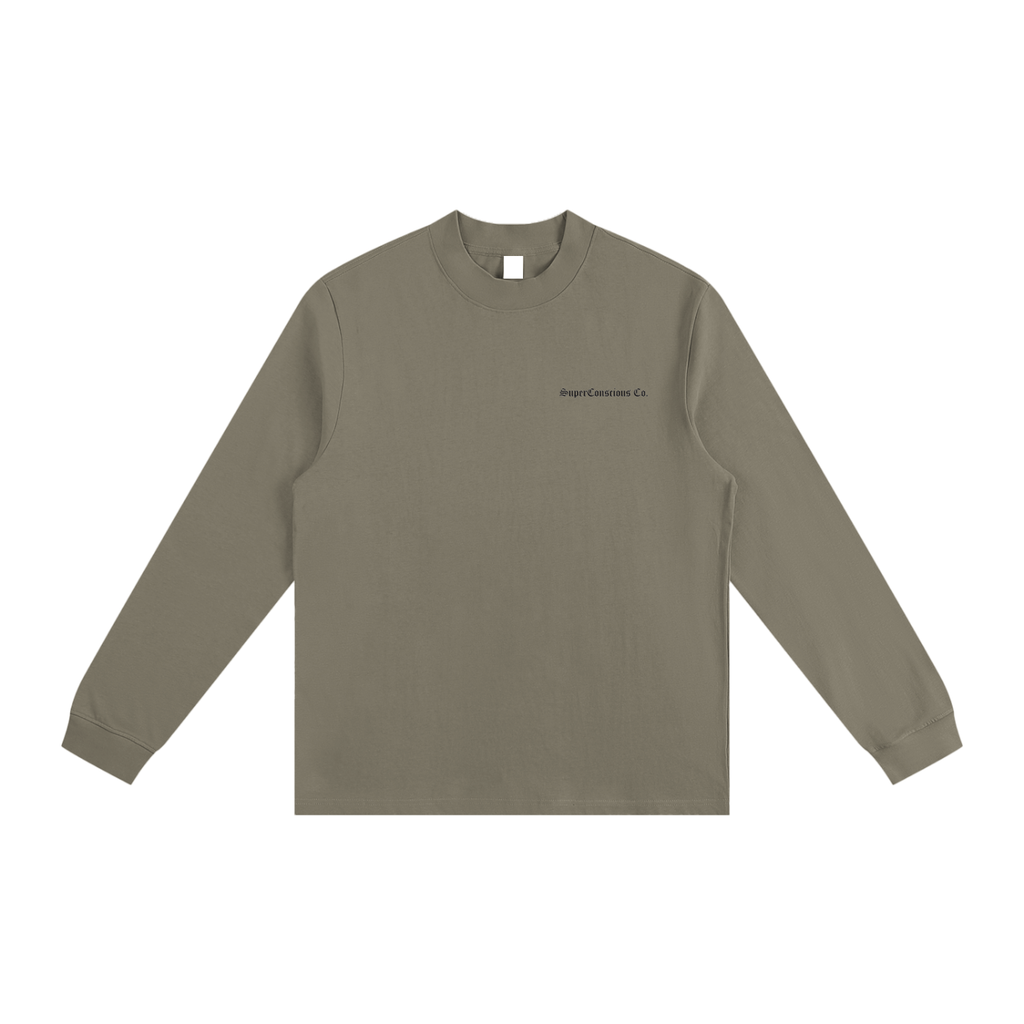 SuperconsciousCo. Non-Shrink Mock Neck Sweatshirt image 0
