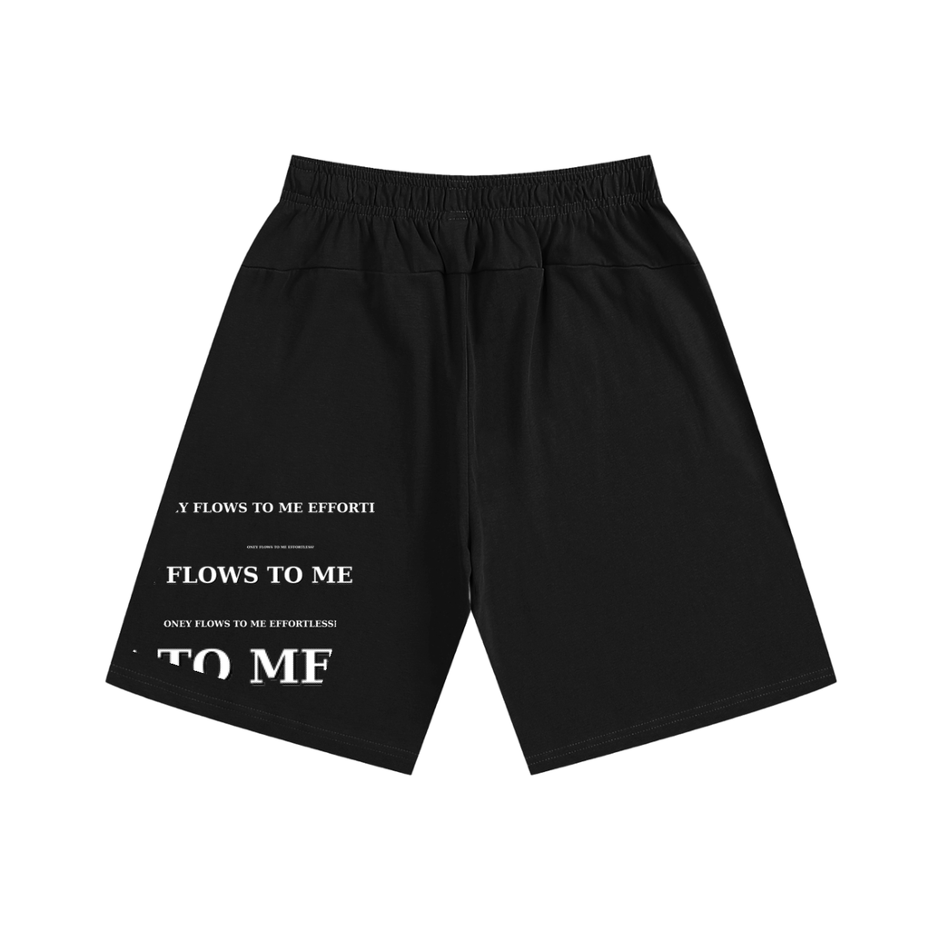 Money Flows To Me Heavyweight Cotton Shorts image 7