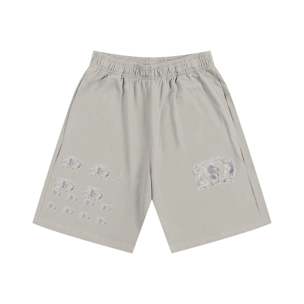 Money Flows To Me Heavyweight Cotton Shorts image 2