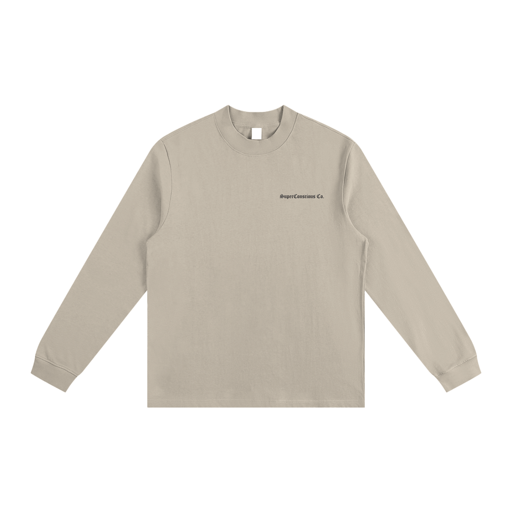 SuperconsciousCo. Non-Shrink Mock Neck Sweatshirt image 2