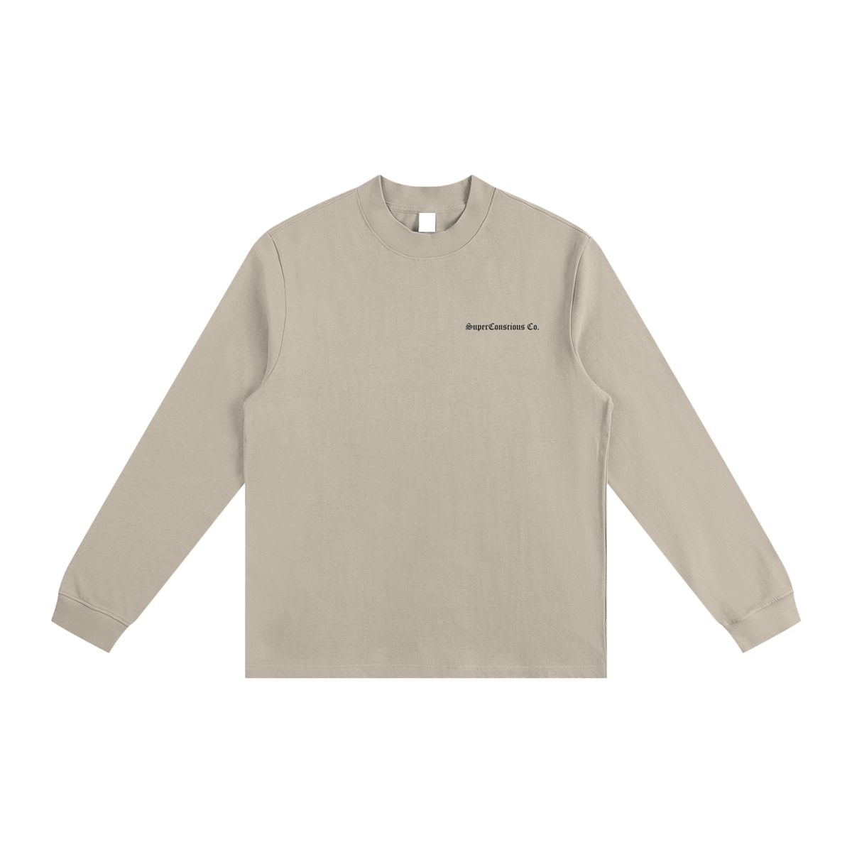 SuperconsciousCo. Non-Shrink Mock Neck Sweatshirt image 2