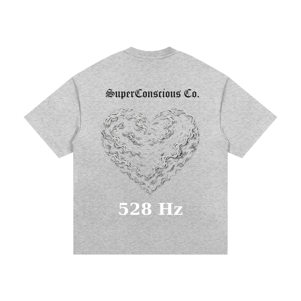 Hearts & 432Hz Cotton T-Shirt image 8