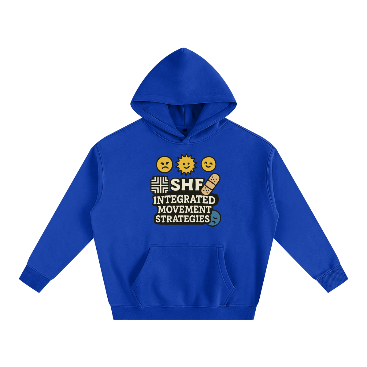SHF+ Myofascia Release Yourself Oversize Fleeced Hoodie image 8