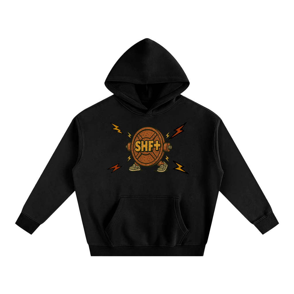 SHF+ Larry Lumbar Oversize Fleeced Hoodie image 12