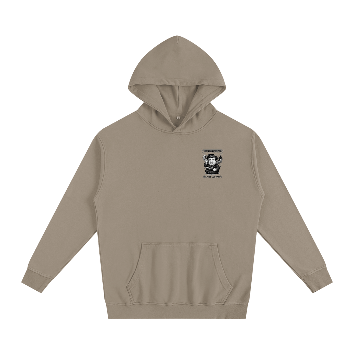 Neville Goddard Meditate Oversized Hoodie image 4