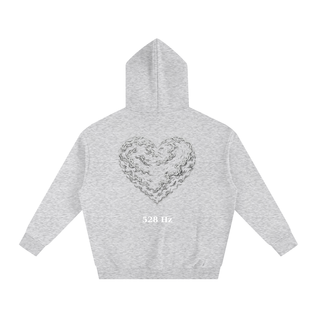 Hearts & 432Hz Oversize Fleeced Hoodie image 12