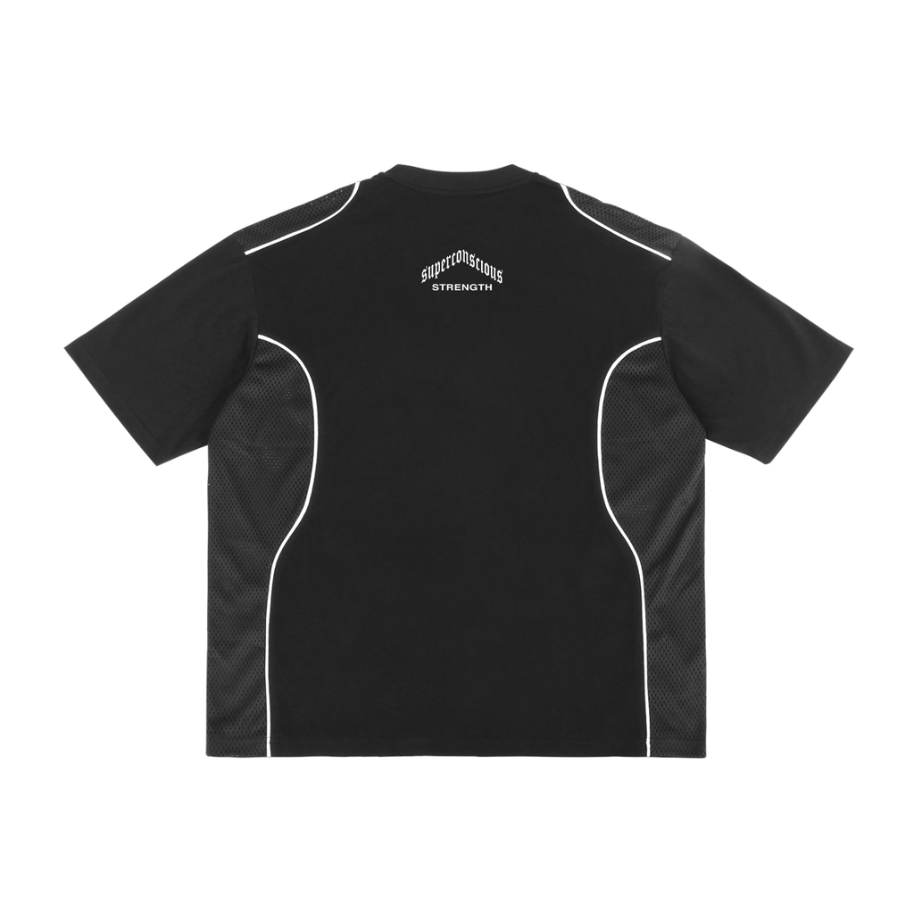 Superconscious Strength Contrast Piped Panel T-Shirt image 1