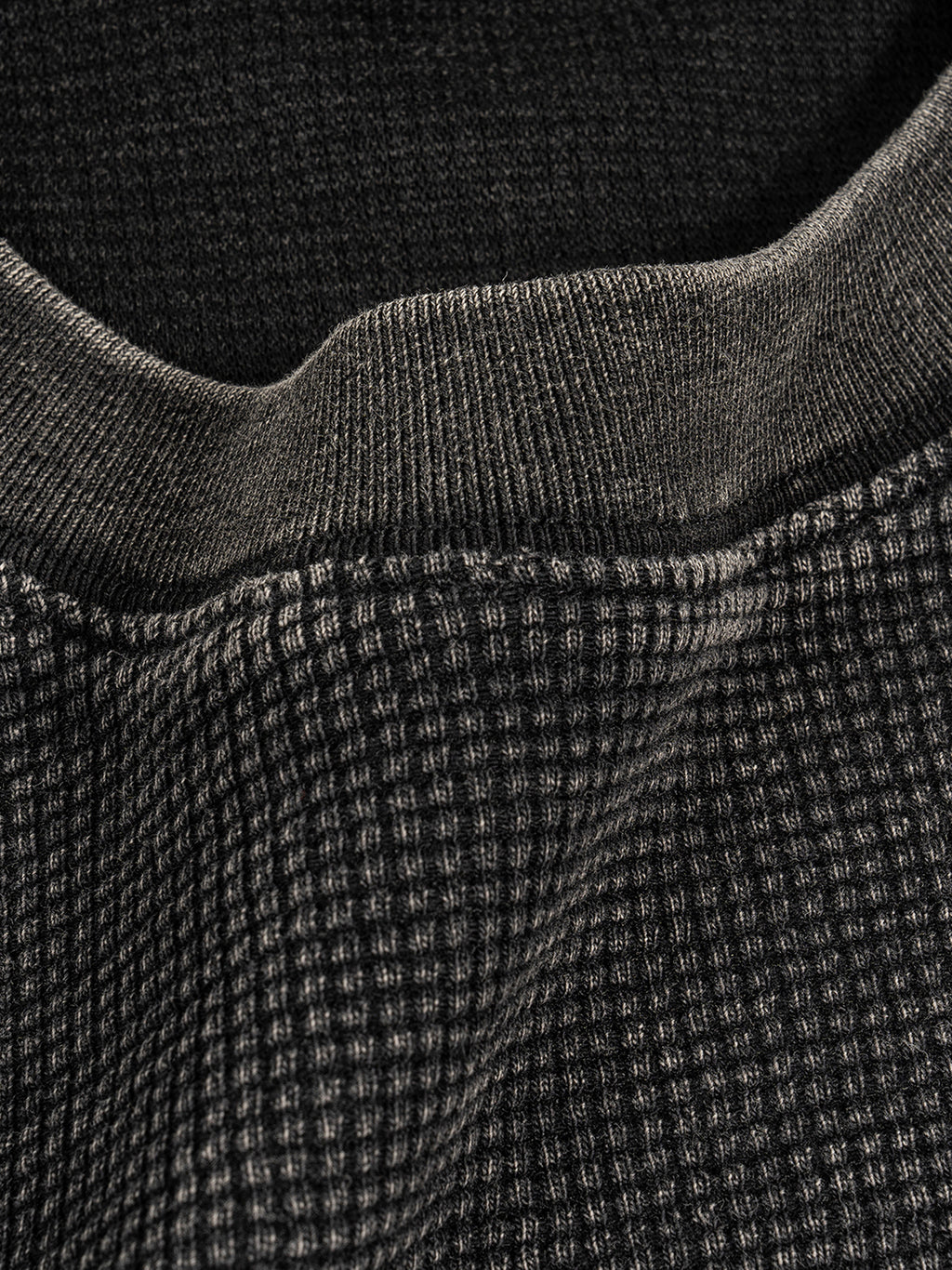 SuperConsciousCo. Waffle-Texture Washed Boxy T-Shirt image 7
