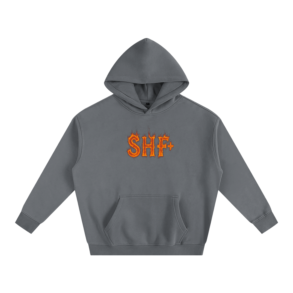 SHF+ On Fire Oversize Fleeced Hoodie image 12